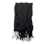 ANTONY MORATO sciarpa tinta unita con frange Nero per Bambino MKSC00128 NERO ANTONY MORATO 