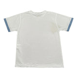 Manuel Ritz T-Shirt Girocollo Tinta Unita con Logo per Bambino MR2895X BIANCO MANUEL RITZ 