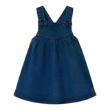 NAME.IT abito in denim tinta unita Blu per Neonata 13238688 BLU NAME.IT 