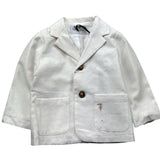Trussardi Giacca Tinta Unita con Bottoni per Neonato TIP26054GC PANNA TRUSSARDI 