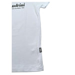 Daniele Alessandrini T-Shirt Girocollo Tinta Unita con Stampa per Bambino 1236M00228X BIANCO DANIELE ALESSANDRINI 