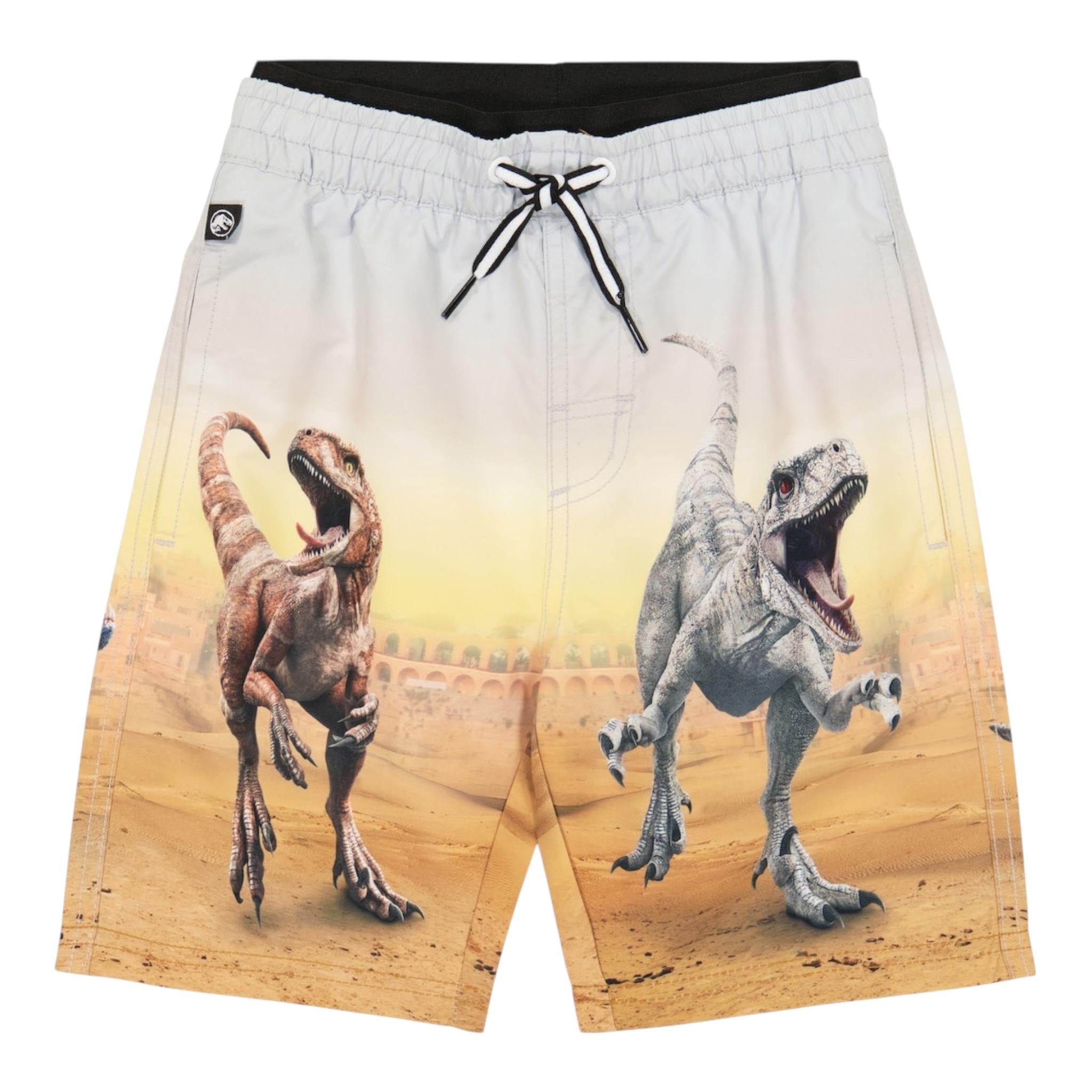 Molo Costume Modello Box Tinta Unita con Stampa Dinosauri per Bambino BW22P401 GRIGIO MOLO 