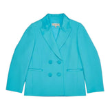 Twinset Plain Jacket With Buttons Light Blue For Girls