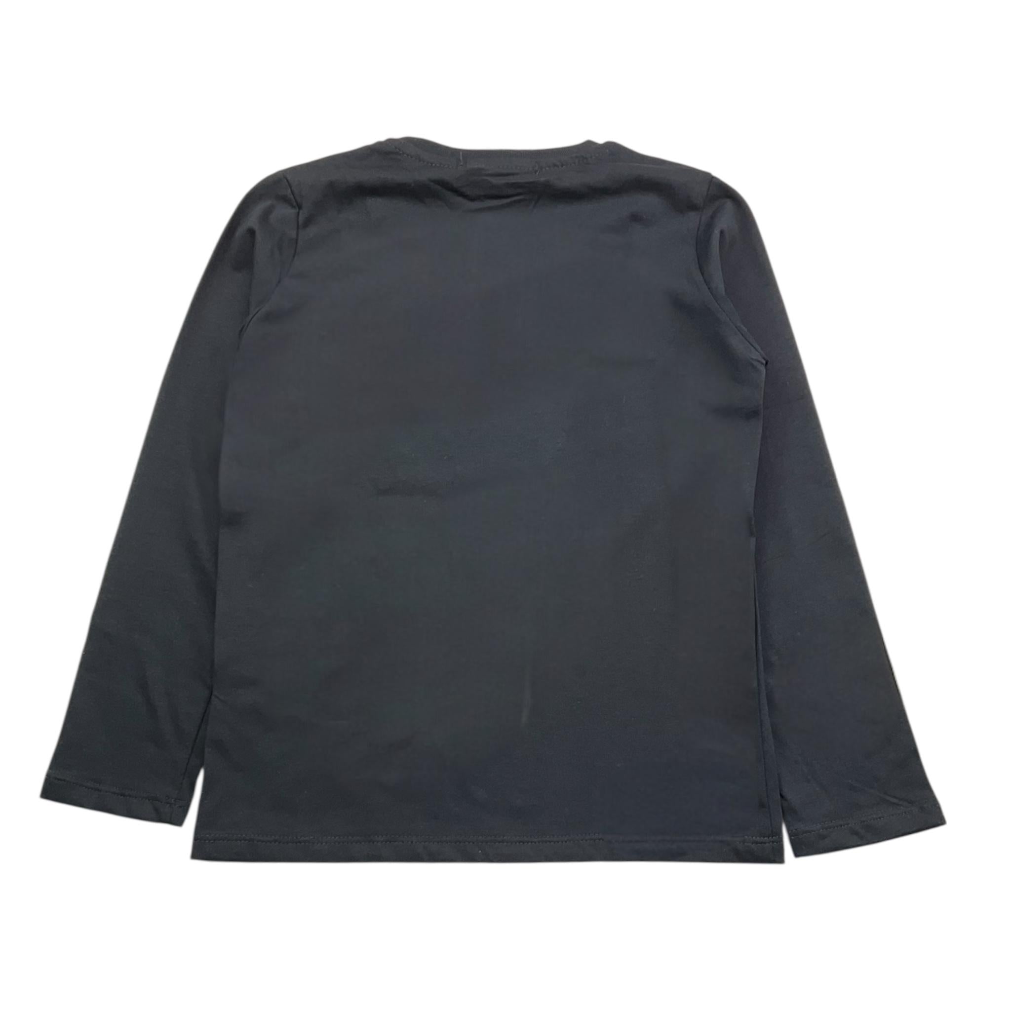 MOUSSE shirt girocollo tinta unita con stampa marvel Nero per Bambino HKTL371BX NERO MOUSSE 