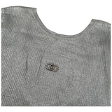 Liu Jo T-Shirt Girocollo Tinta Unita per Bambina GA5127 ARGENTO LIU JO 