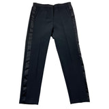 Vicolo Solid Color Pants With Elastic Waist Black For Girls