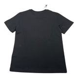 Balmain Black Logo Solid Color Crew Neck T-Shirt For Boys
