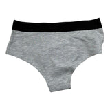 Juicy Couture Slip Tinta Unita con Stampa per Bambina JBX5823 GRIGIO JUICY COUTURE 