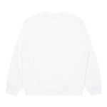 MARNI felpa chiusa girocollo tinta unita con logo Bianco per Bambino M01223 BIANCO MARNI 