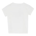 Liu Jo T-Shirt Girocollo Tinta Unita con Brillantini per Neonata KA5021XX BIANCO LIU JO 