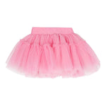 Monnalisa Gonna Tinta Unita con Tulle per Neonata 37DGON FUXIA MONNALISA 