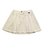 Aspesi Gonna Tinta Unita con Girovita Regolabile per Bambina S25014GN6058 BIANCO ASPESI 