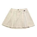 Aspesi Gonna Tinta Unita con Girovita Regolabile per Bambina S25014GN6058 BIANCO ASPESI 