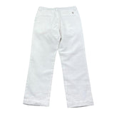 Trussardi Pantalone Tinta Unita con Girovita Regolabile per Bambino TBP26139PA BIANCO TRUSSARDI 