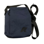 K-WAY borsello tinta unita con tracolla in contrasto Blu per Bambino K4136PW BLU K-WAY 
