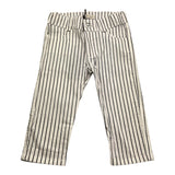 J.O. Milano Pantalone Fantasia A Righe  per Neonato 174I1 BIANCO J.O. MILANO 