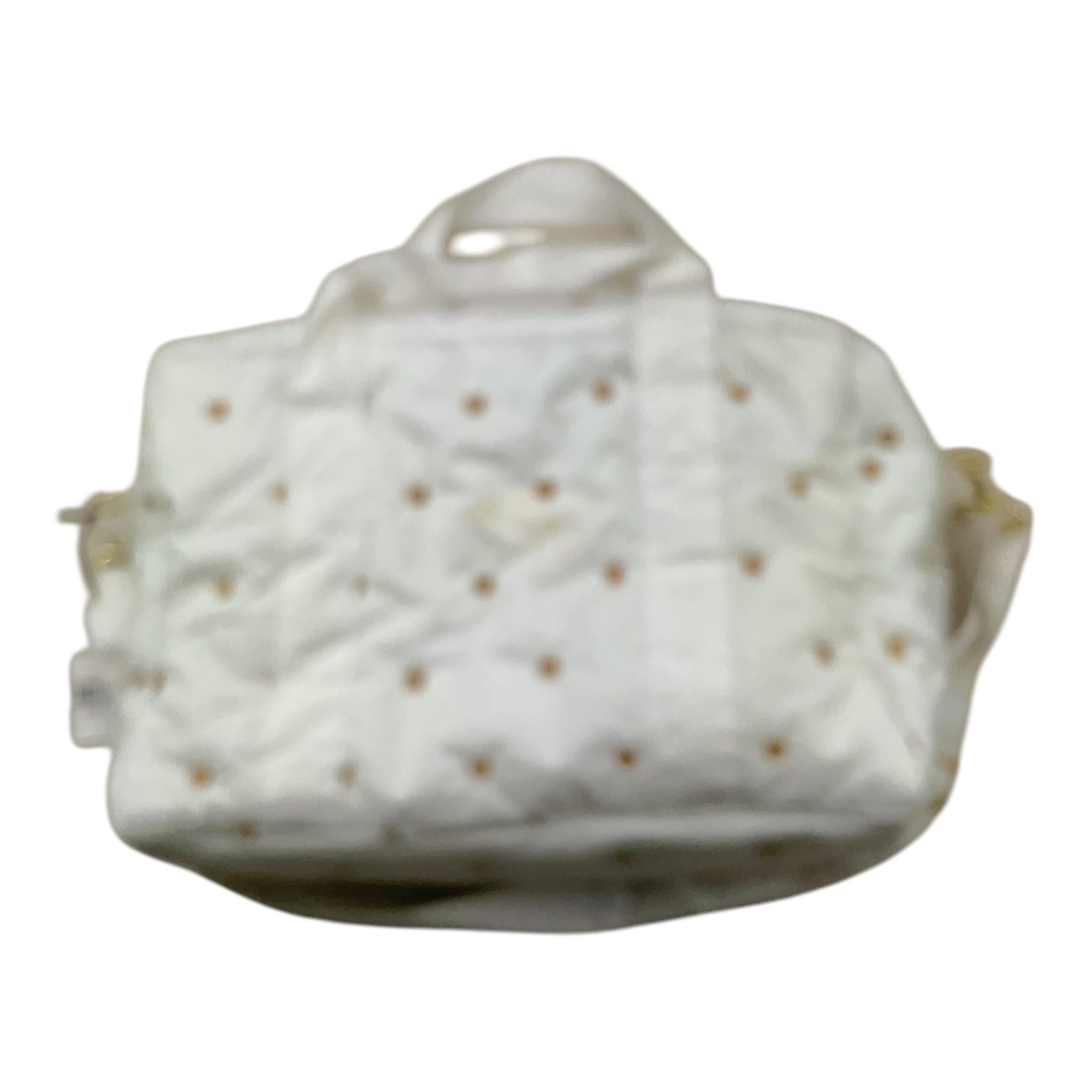 borsa premaman tinta unita con stampa MMX059 BIANCO MOSCHINO 