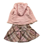 IMAGE KIDS completo 3 pezzi pelliccia-shirt-gonna Rosa per Neonata LF6961 ROSA IMAGE KIDS 