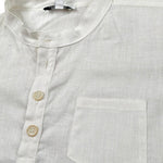 Aletta Camicia Mezza Manica Tinta Unita per Neonato R22754 PANNA ALETTA 