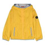 Fay Plain Jacket With Zip And Hood Mustard For Boys