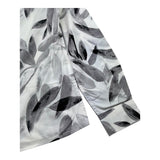 Antony Morato Camicia Tinta Unita con Fantasia Manica Lunga per Bambino MKSL00262X BIANCO/NERO ANTONY MORATO 