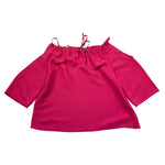 Kocca Camicia Mezza Manica Tinta Unita per Bambina FRUIT FUXIA Kocca 