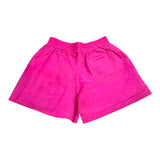 Max&amp;Co. Solid Color Shorts With Elastic Waist Fuchsia For Girls