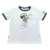 Saint Barth T-Shirt Girocollo Tinta Unita con Stampa per Bambino 0104L BIANCO SAINT BARTH 