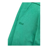 Daniele Alessandrini Bermuda Solid Color With Adjustable Waist Green For Boys
