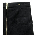 ELISABETTA FRANCHI gonna in ecopelle tinta unita Nero per Bambina EFGO169 NERO ELISABETTA FRANCHI 