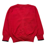 Cesare Paciotti Cardigan Solid Color With Buttons Red For Newborn