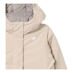 K-WAY giubbino tinta unita con cappuccio Beige per Neonato K4137VW BEIGE K-WAY 
