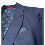 Fay Completo 2 Pezzi Giacca-Pantalone Tinta Unita per Bambino FU3P40 BLU FAY 