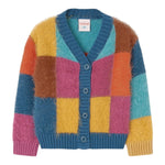 BOBOLI cardigan scollo a v multifantasia Multicolor per Bambina 249094 MULTICOLOR BOBOLI 