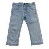 Just Cavalli Jeans Tinta Unita con Girovita Regolabile per Neonata JIP26074JE AZZURRO JUST CAVALLI 