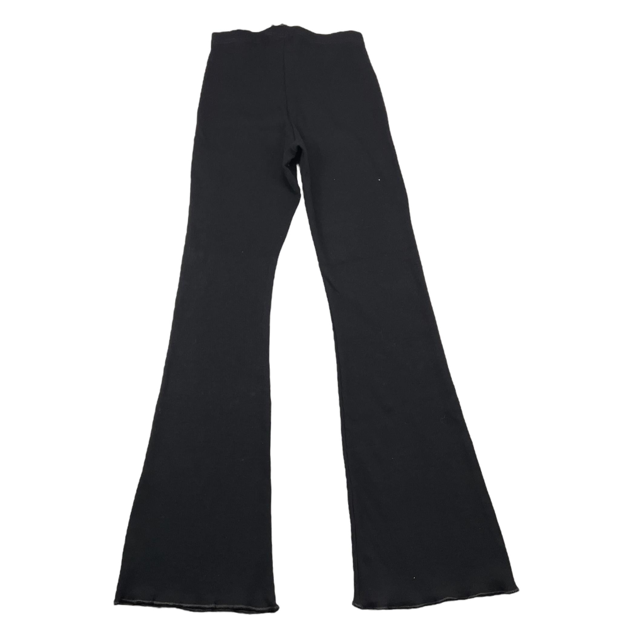 STARTER pantalone elasticizzato modello zampa tinta unita Nero per Bambina 3289 NERO STARTER 