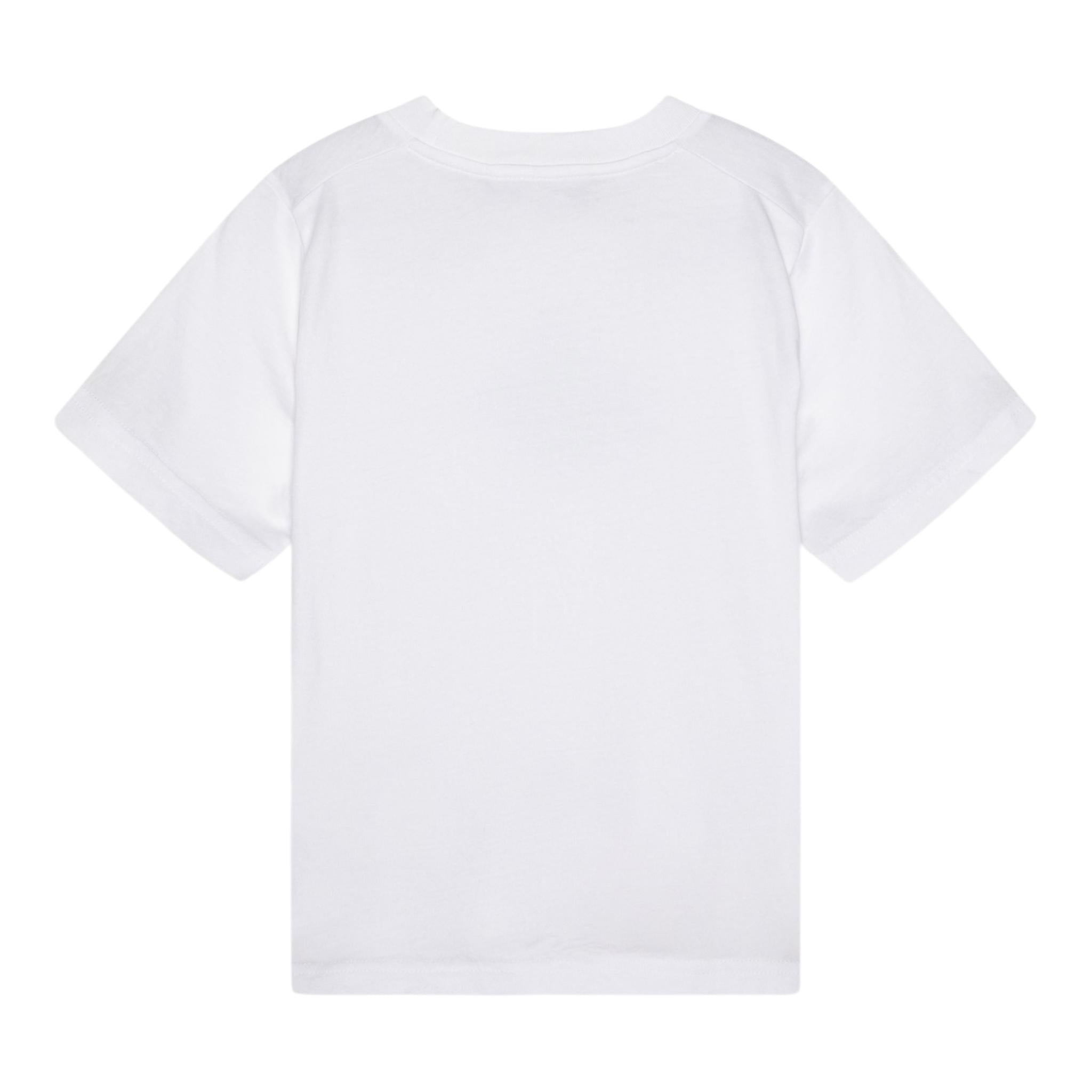 Dsquared2 T-Shirt Girocollo Tinta Unita con Stampa per Bambino DQ2743X BIANCO DSQUARED2 