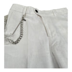 John Richmond Pantalone Tinta Unita con Bottoni per Bambino RBP24099PAX BIANCO JOHN RICHMOND 