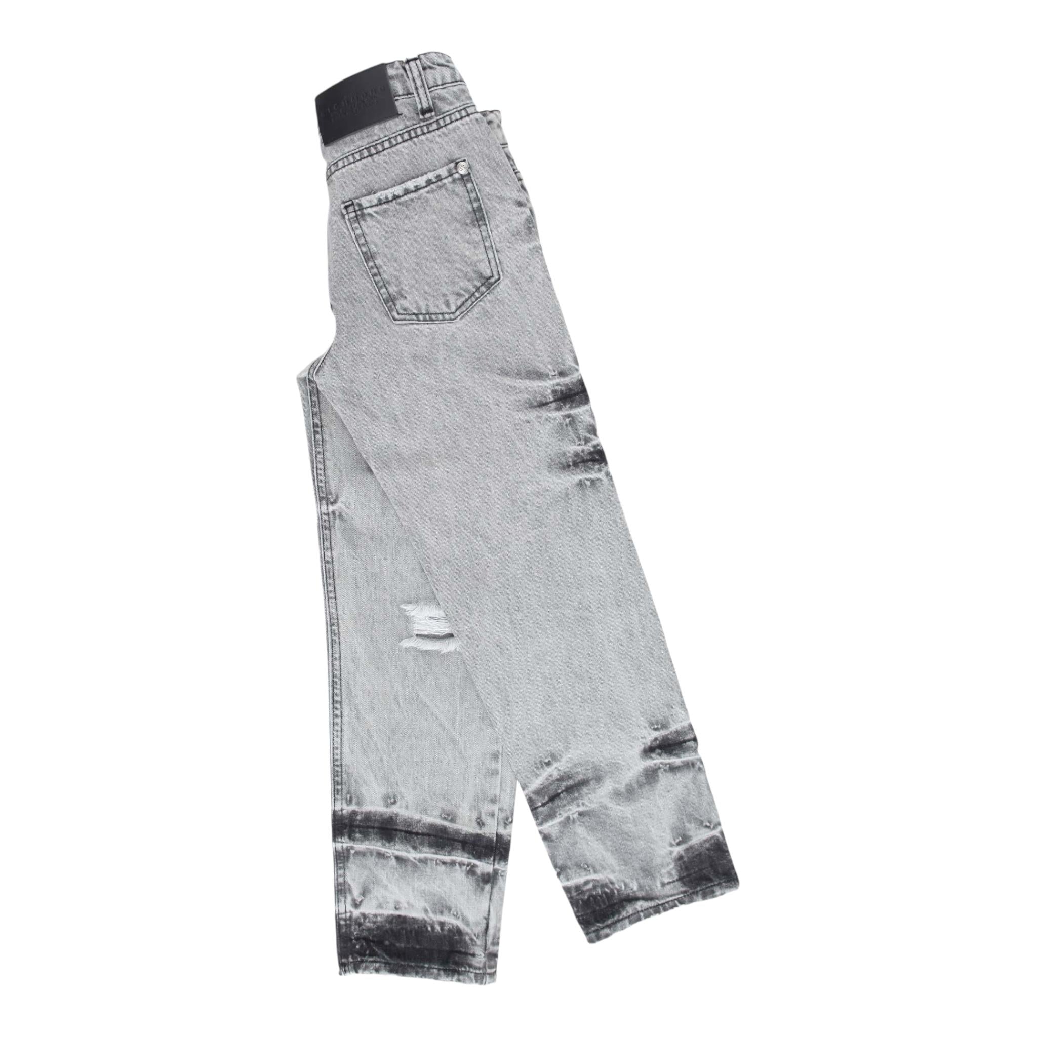 JOHN RICHMOND jeans tinta unita con sfumature Grigio per Bambino RBA24027J GRIGIO JOHN RICHMOND 