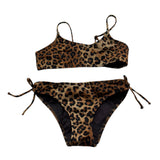 Saint Barth Costume 2 Pezzi Fascia-Slip per Bambina 00190L MARRONE SAINT BARTH 