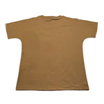 DISCLAIMER t-shirt girocollo tinta unita con stampa in contrasto Beige per Bambino 24IDK58245 BEIGE DISCLAIMER 