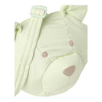 IL GUFO borsa tinta unita modello orsacchiotto con tracolla Verde per Bambina A24O087N0106 VERDE IL GUFO 