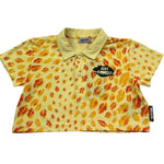 Trussardi Polo Mezza Manica Crop per Bambina JIP26018PO GIALLO TRUSSARDI 