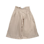 To Be Too Pantalone Modello A Palazzo Tinta Unita per Bambina TBT1029 SABBIA TO be too 