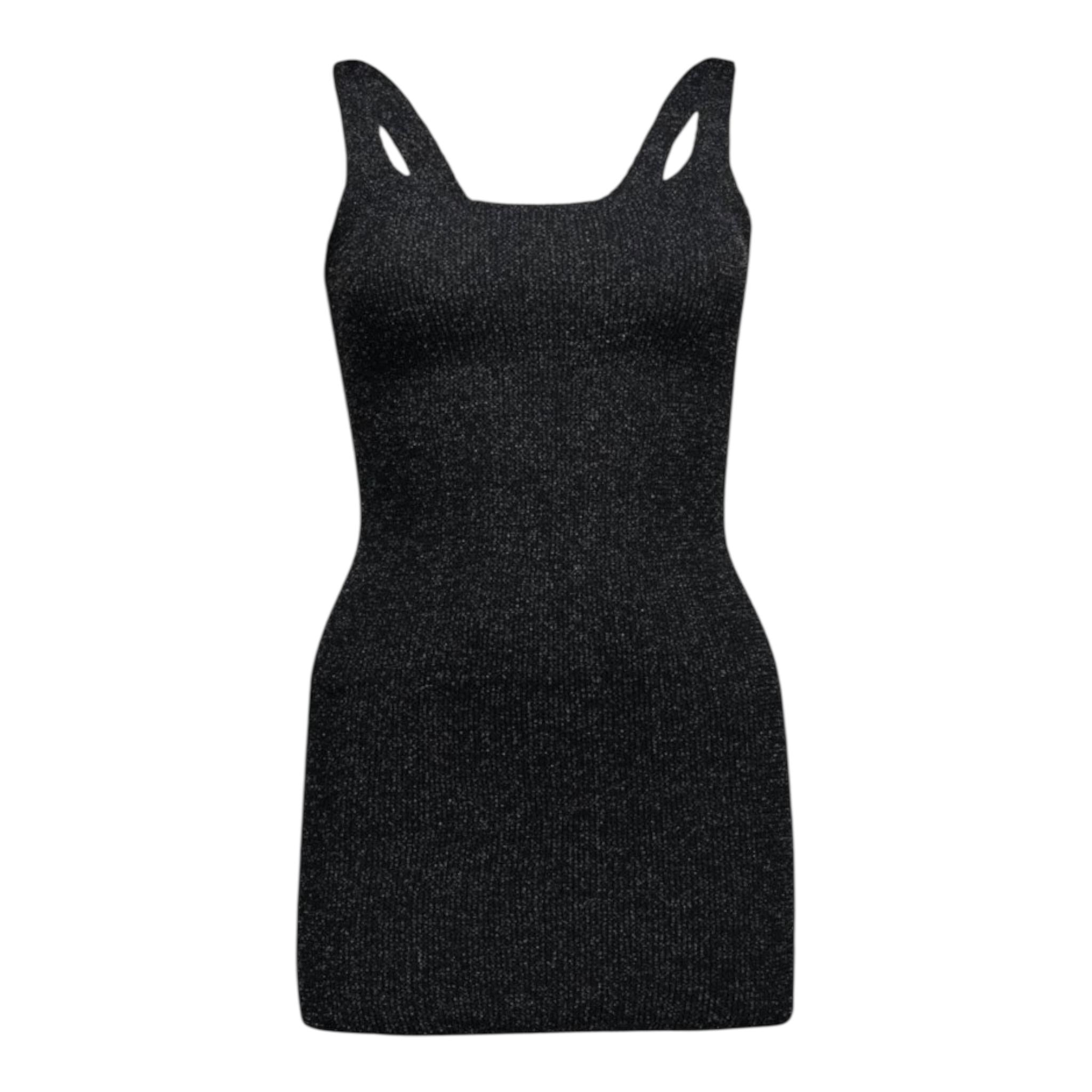 Saint Barth Abito Giromanica Tinta Unita  per Bambina TAINA NERO SAINT BARTH 