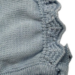 Mac Ilusio'N Cappello Tinta Unita con Ricami per Neonata G032 AZZURRO MAC ILUSIO'N 