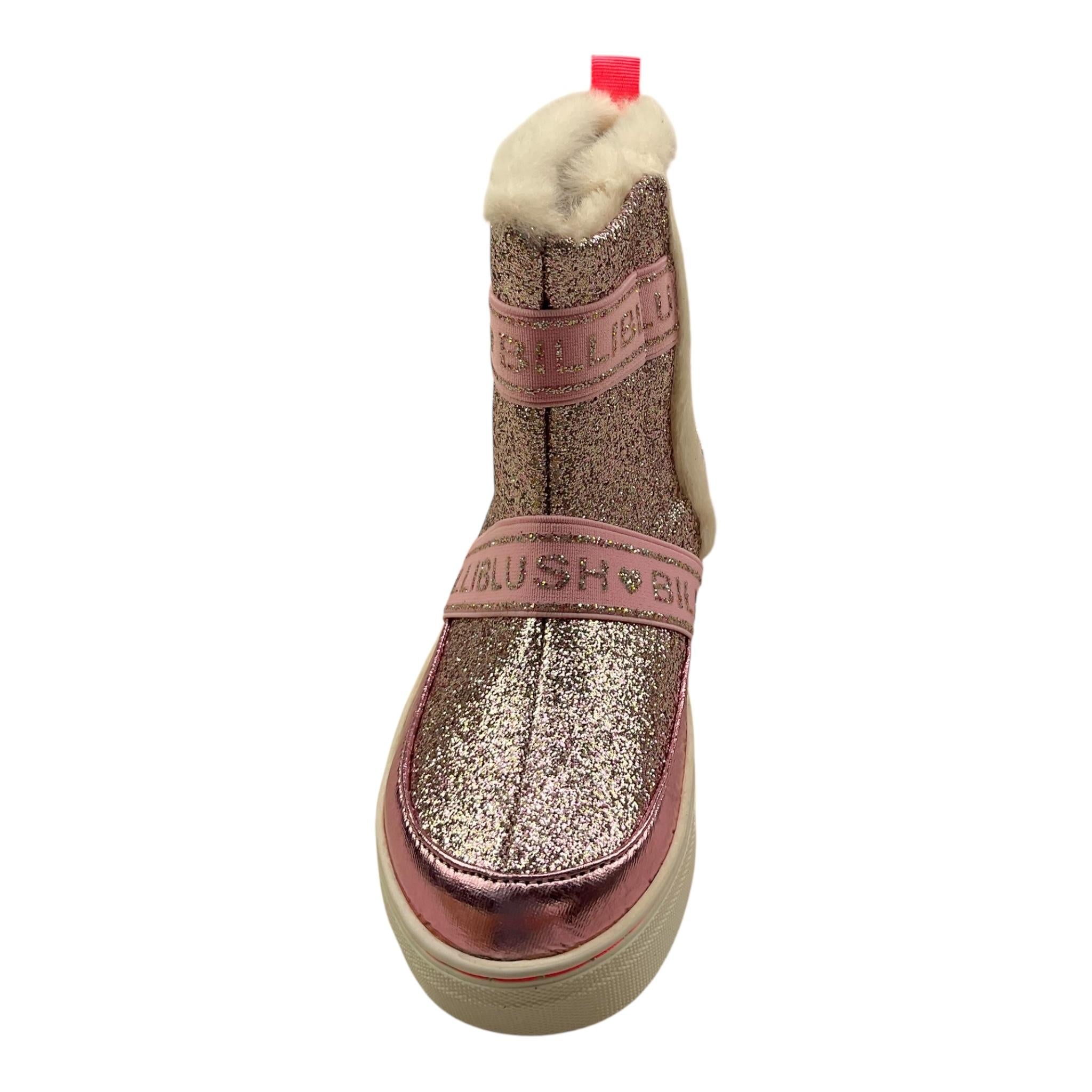 BillIEBLUSH stivali tinta unita con glitter Rosa per Bambina U19332 ROSA BillIEBLUSH 