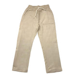 Never Too Solid Color Pants With Elastic Waist Beige For Boys