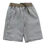Trussardi Bermuda Bicolore con Fantasia A Righe per Bambino TBP26068BE BIANCO/BEIGE TRUSSARDI 
