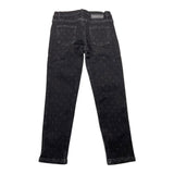 Cesare Paciotti Jeans Solid Color With Adjustable Waist Black For Boys